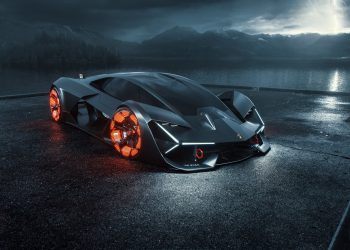 Enters The Electric and Futuristic Lamborghini Terzo Millennio Concept Car