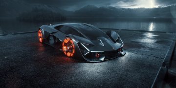 Enters The Electric and Futuristic Lamborghini Terzo Millennio Concept Car