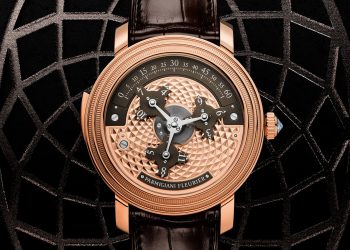 Showcasing Parmigiani Fleurier Toric Capitole Rose Gold Brown