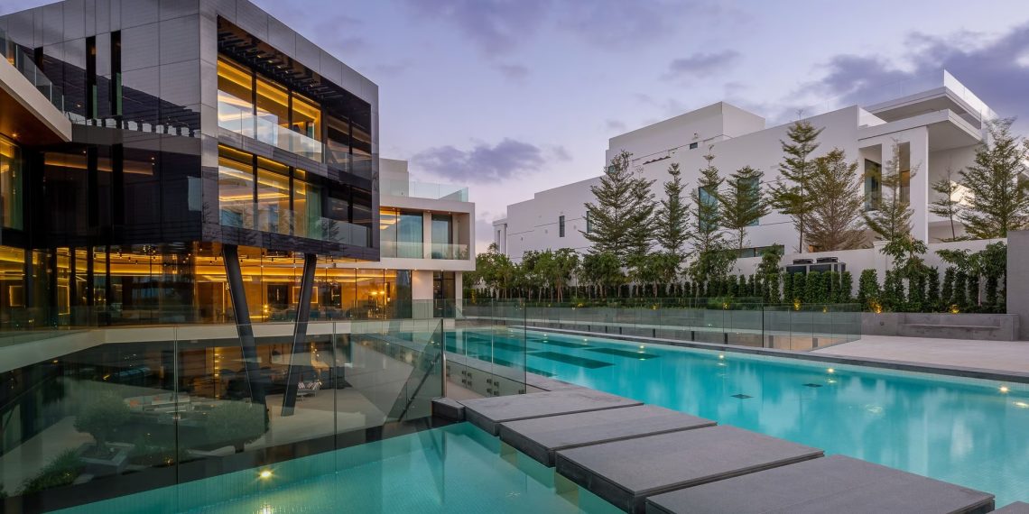 $95 Million Dubai Mega-Mansion Has Epic Two-Story Swimming Pool