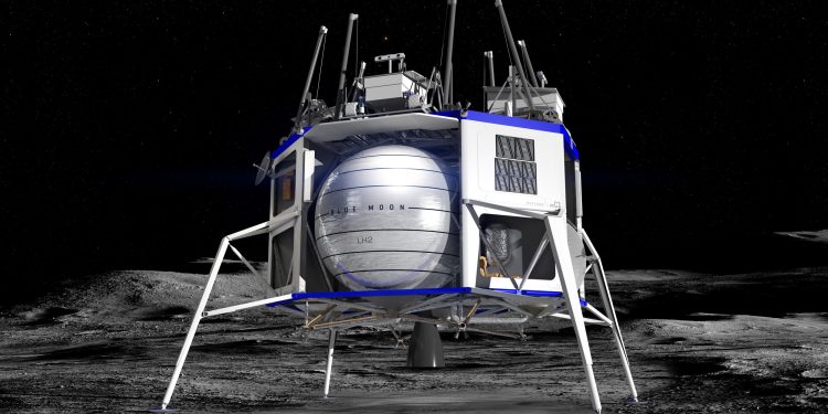 Jeff Bezo’s Blue Origin Will build a Moon Lander for NASA