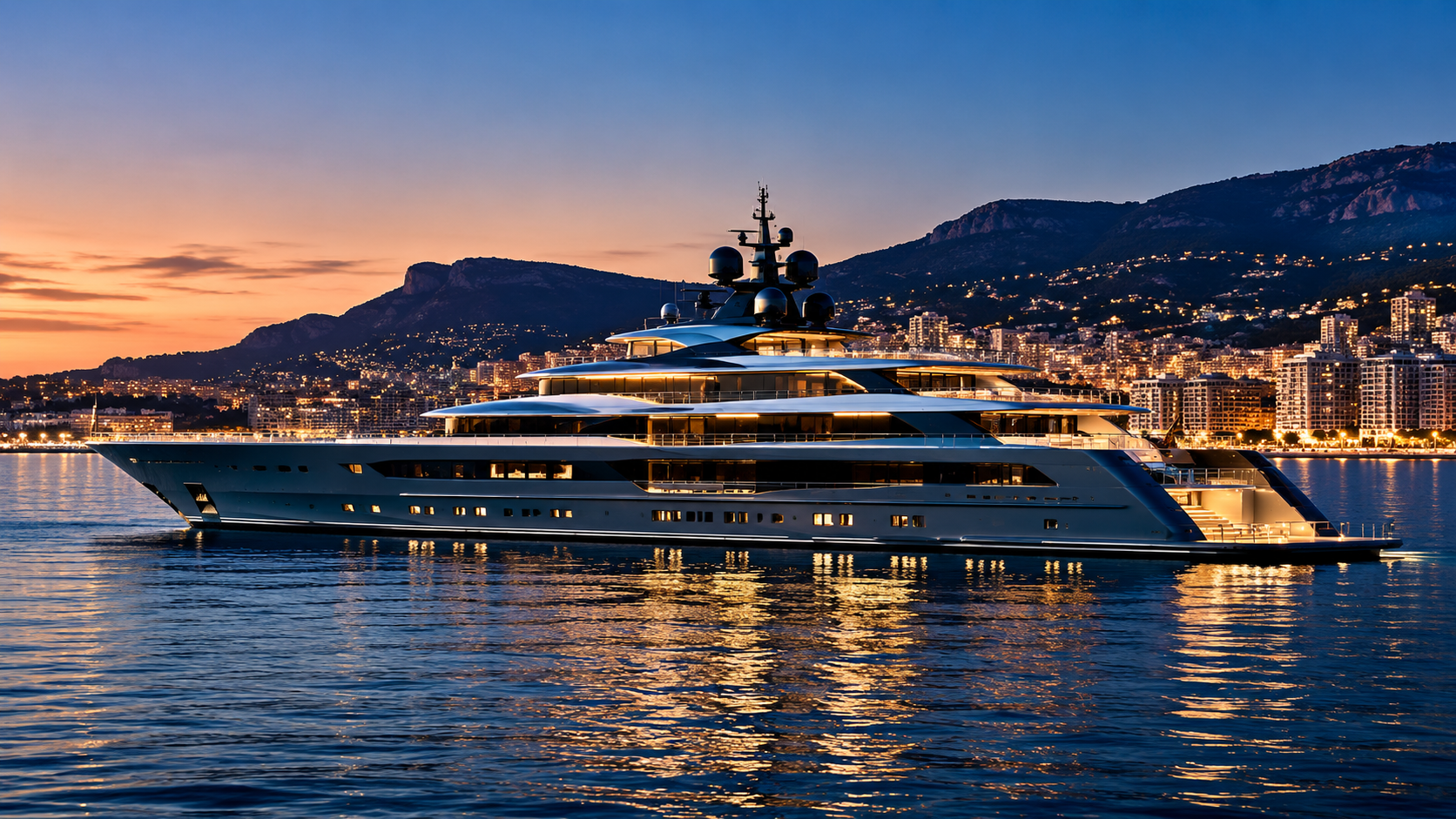 Luxury superyacht